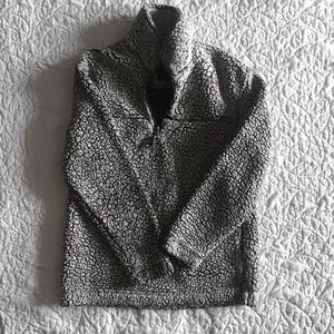 Boxercraft 1/4 Zip Frost Grey Sherpa